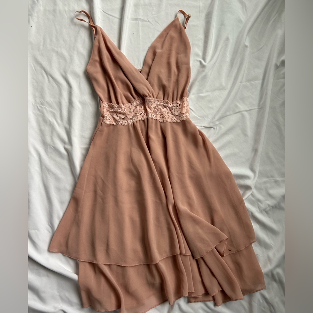BOUTIQUE pink dress spaghetti strap